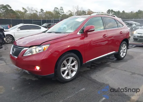 2010 Lexus Rx 350 из США, поврежденный, VIN 2T2ZK1BA7AC016602